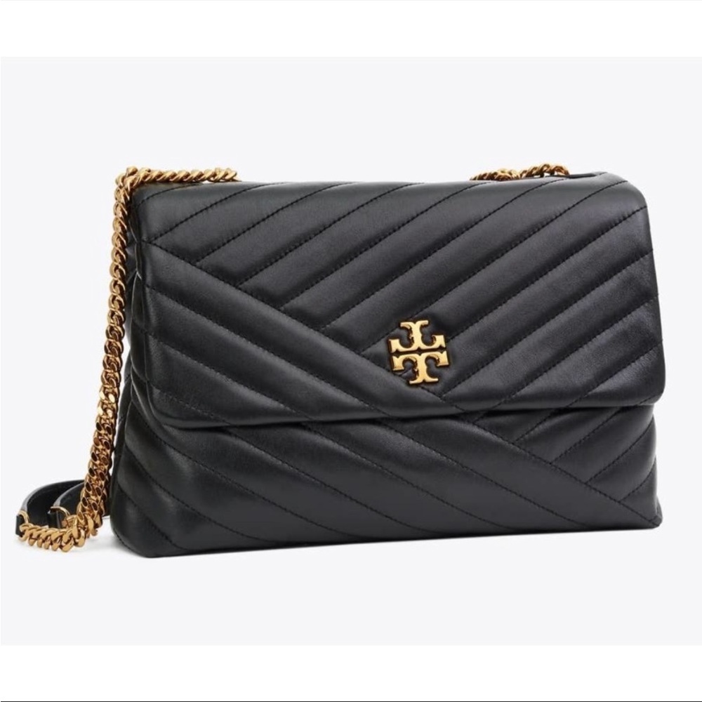 Tory Burch KIRA CHEVRON CONVERTIBLE SHOULDER BAG